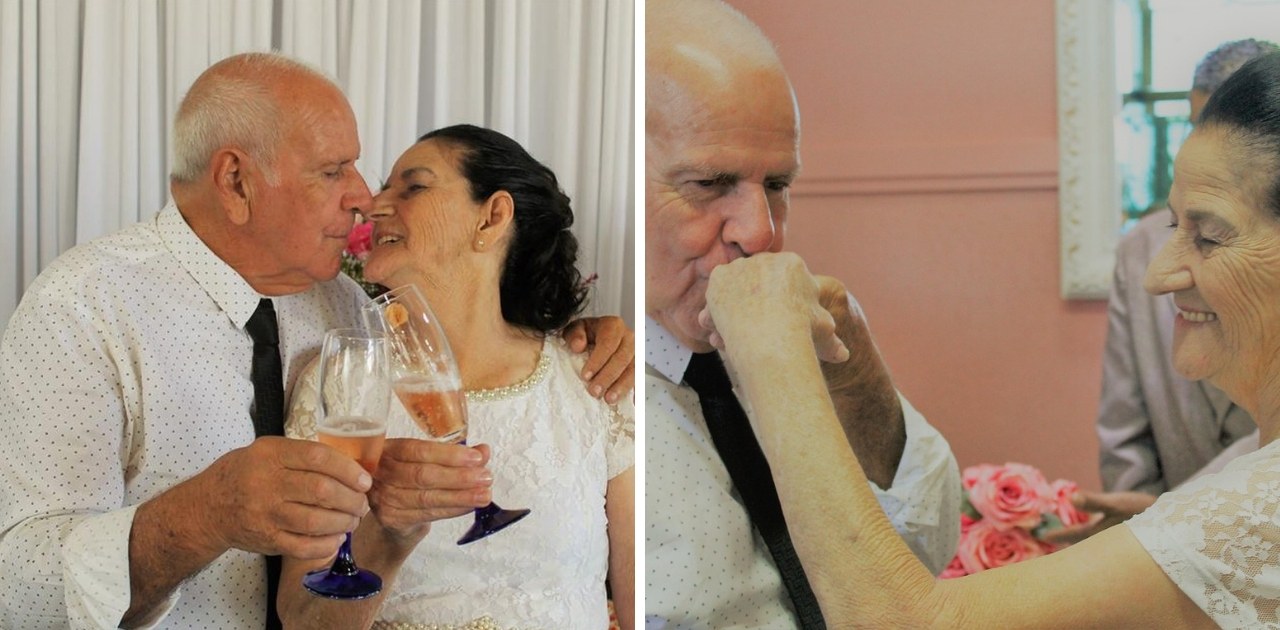 Casal de idosos que se conheceram pelo Tinder: 'Mandei um like e ele curtiu de volta'