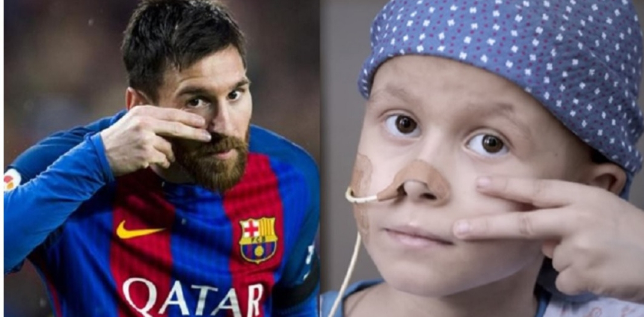 Messi ajudará a construir centro de tratamento contra câncer infantil