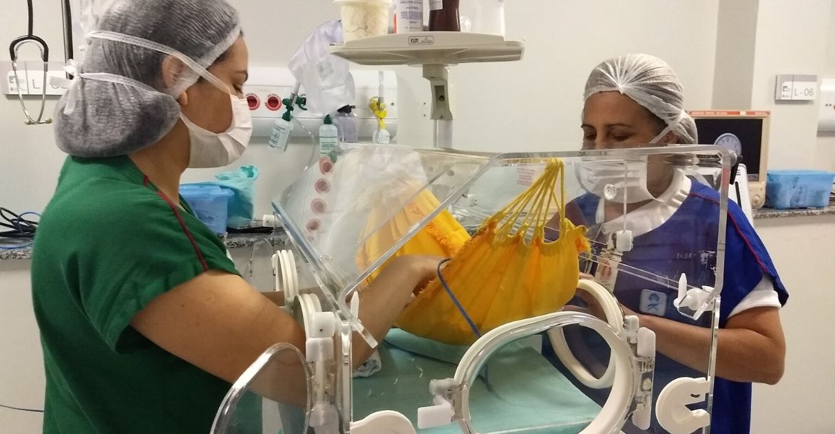 Redeterapia recuperação de bebês prematuros