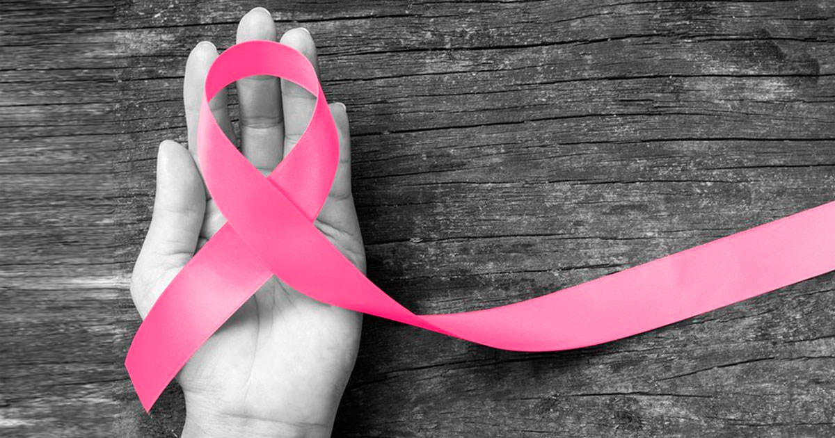 símbolo da luta contra câncer de mama
