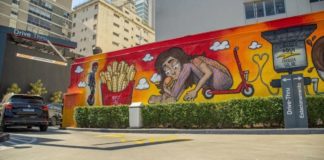 grafiteiros brasileiros transformam fachada restaurantes mcdonalds