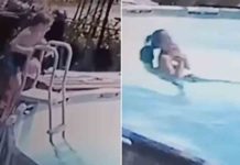 menino salva mãe que teve convulsão na piscina