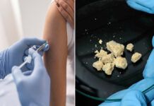 pedras de crack usadas em teste de vacina brasileira para tratar vício na droga